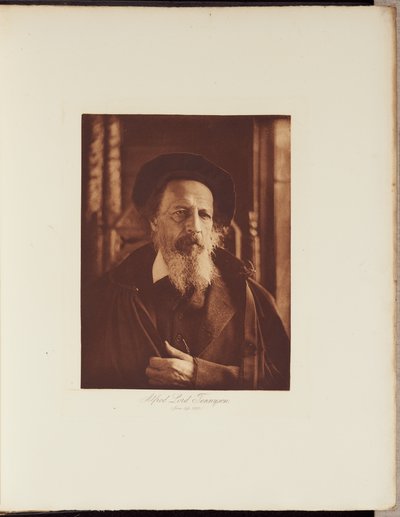 アルフレッド・テニソン卿、1888年 作： Henry Herschel Hay Cameron