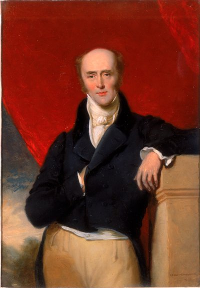 右の名誉あるアールグレイKGの肖像、1848 作： Henry Hetherington Emmerson