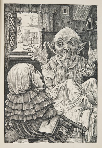 しかし、ああ、あの陽気な甥は、その日のことに注意してください。 1876 作： Henry Holiday