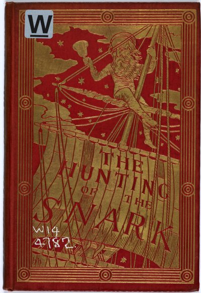 「スナーク狩り」の表紙 作： Henry Holiday