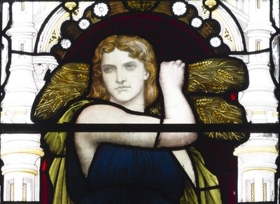 Ruth with Corn、detail、1881-83（ステンドグラス） 作： Henry Holiday