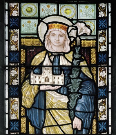 St Frideswide, c.1872 （ステンドグラス 作： Henry Holiday