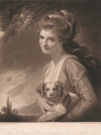 自然としてのハミルトン夫人 作： Henry Hoppner Meyer