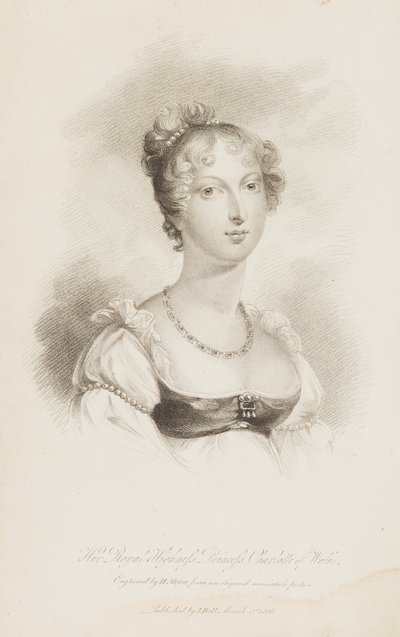 ウェールズのシャーロット・オーガスタ王女 作： Henry Hoppner Meyer