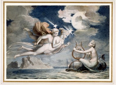 PD.187-1991プレアデス星の台頭（ペン、インク、紙のトイレ） 作： Henry Howard