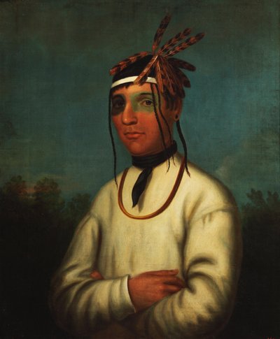 カー・トゥー・シー（チペワ） 1831年 （油彩・キャンバス） 作： Henry Inman