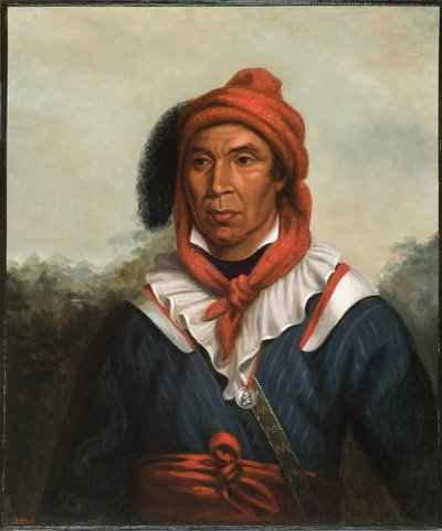 Julcee-Mathla（セミノール）、1831-33年 作： Henry Inman