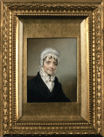 アレクサンダーハミルトン夫人、1825年（象牙のトイレ） 作： Henry Inman