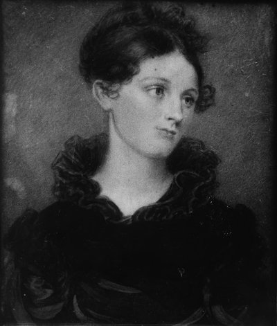 婦人の肖像、ca。 1820年。 作： Henry Inman