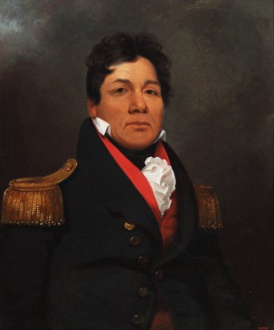 プッシュ・マ・タ・ハ（チョクトー） 1831年 （油彩・キャンバス） 作： Henry Inman