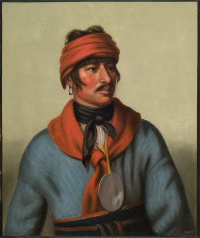 セロクタ（クリーク）、1832年〜33年 作： Henry Inman