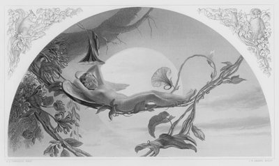 アリエル、ロイヤル・コレクションの絵から（エングレーヴィング 作： Henry James Townsend