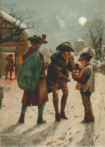 長い前のクリスマス待機 作： Henry John Yeend King