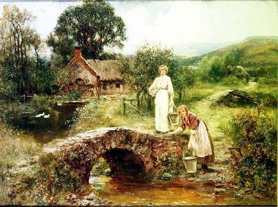 水を汲む 作： Henry John Yeend King