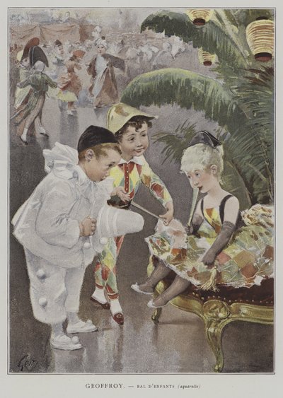 Bal dEnfants（子供用ボール） 作： Henri Jules Jean Geoffroy