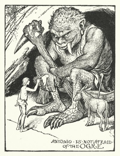 Antonio Is Not Afraid of the Ogre (Englanding) 作： Henry Justice Ford