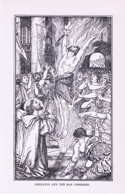 ゲルマヌスと憑依した男、1912 作： Henry Justice Ford