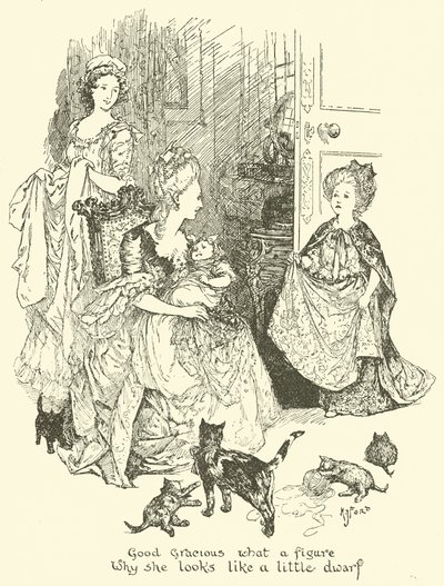 彼女がリトルドワージのように見える理由 作： Henry Justice Ford
