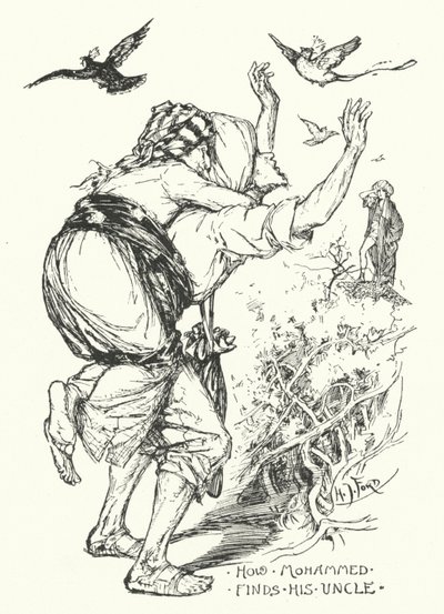 モハメドがおじさんを見つけるまで（彫刻 作： Henry Justice Ford