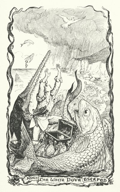 白鳩はいかにして逃げたか（彫刻 作： Henry Justice Ford