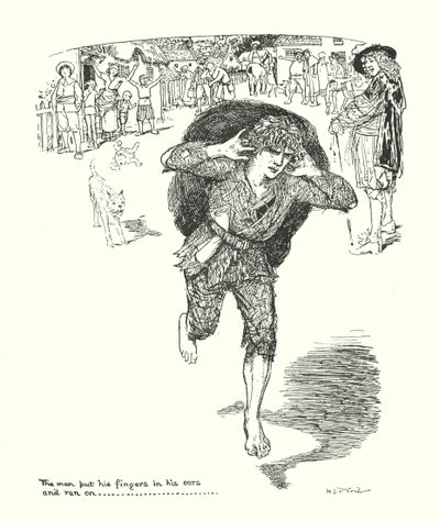 ジョン・バニヤン著『巡礼の道程』の挿絵（リトグラフ） 作： Henry Justice Ford