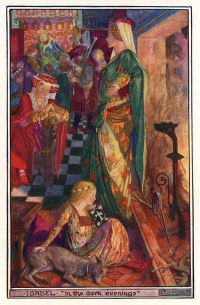暗い夜のイザベル 作： Henry Justice Ford