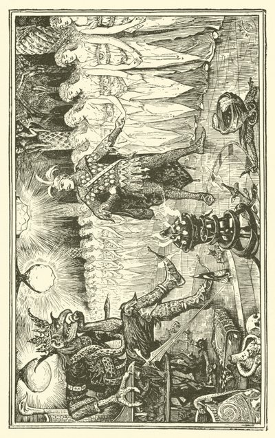 コジャタ王（彫刻 作： Henry Justice Ford