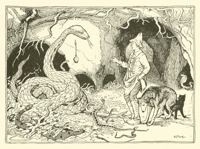 The Enchanted Watch (エングレービング) 作： Henry Justice Ford