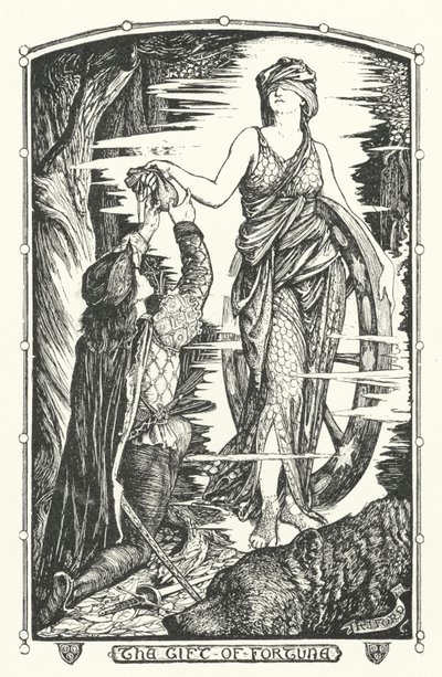 幸運の贈り物」（彫刻 作： Henry Justice Ford