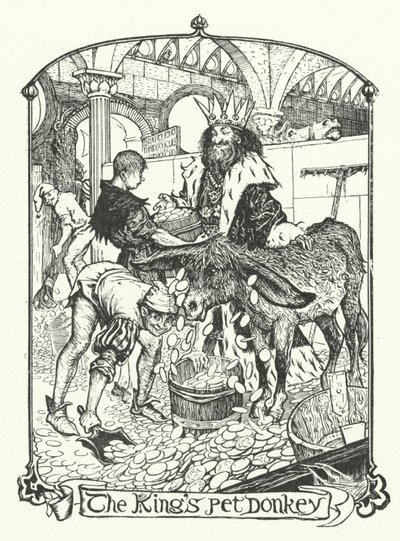 王様のペットのロバ(彫刻) 作： Henry Justice Ford