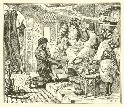 コウノトリ博士の物語（版画 作： Henry Justice Ford