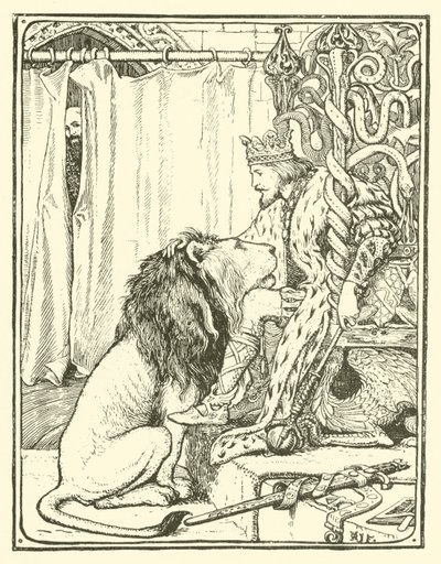 十二人の猟師」（版画 作： Henry Justice Ford