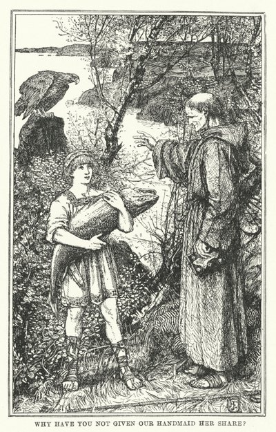なぜあなたは私たちの召使いにその分け前を与えないのですか？(litho) 作： Henry Justice Ford