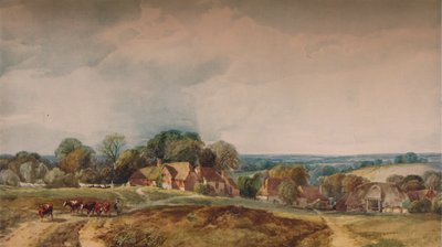 ケンティッシュビュー、c1845 作： Henry Jutsum