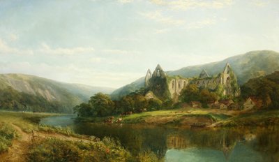 ティンタン修道院、1861 作： Henry Jutsum