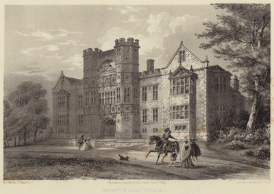 ブレトンホール、チェシャー 作： Henry Lark Pratt