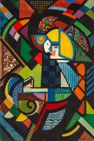 ロッカーの娘、1917-1918。 作： Henry Lyman Saÿen