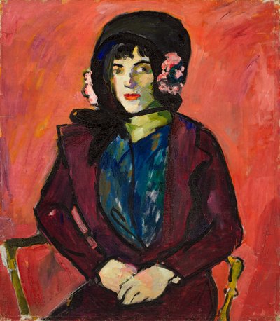 少女の肖像、1909-1914。 作： Henry Lyman Saÿen