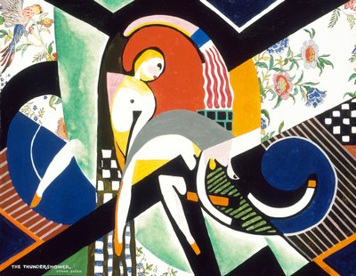サンダーシャワー、カリフォルニア州。 1917-1918。 作： Henry Lyman Saÿen