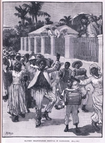 BarbAD OS 1834の奴隷解放解放祭 作： Henry Marriott Paget