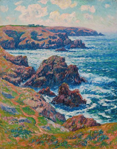 クレデンの地、ポワン ド ラズ、フィニステール、1911 年。 作： Henry Moret