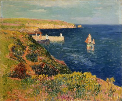 Port-Eudy、Ile-de-Groix、 作： Henry Moret