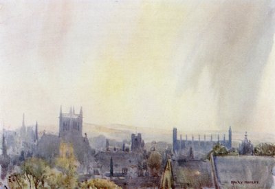 ケンブリッジの屋根 作： Henry Morley