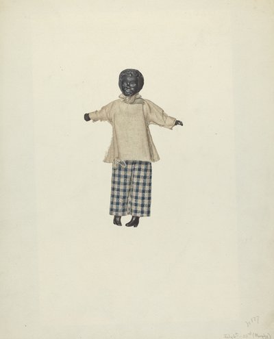 チャイナヘッドブラックドール 作： Henry Murphy