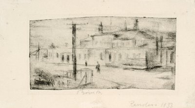 ランダースの鉄道駅 作： Henry Nielsen