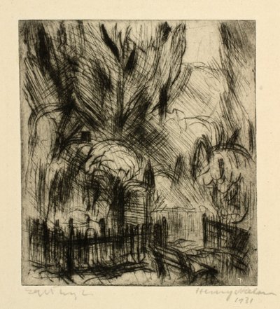 お墓 作： Henry Nielsen