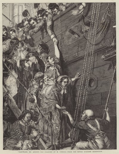 東方、ホー1857年8月 作： Henry O