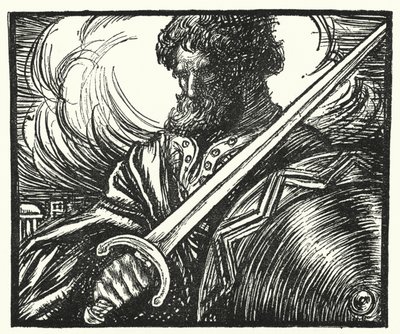 マシュー・アーノルドの詩。ローマのアラリック（版画 作： Henry Ospovat