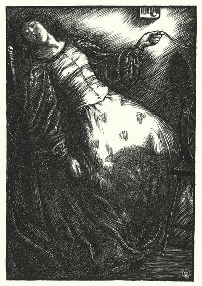 マシュー・アーノルドの詩。The Forsaken Merman」（版画 作： Henry Ospovat