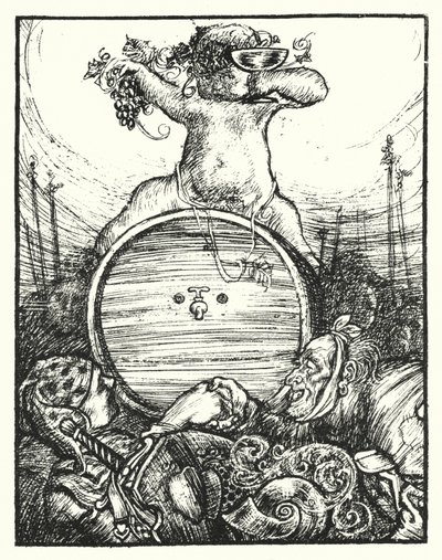 シェイクスピアの歌。"In thy vats our cares be drown